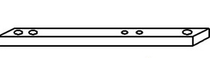 KU80869     Drawbar---Replaces 35861-89125